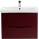 Тумба Bordo Lucido 56,4 см BelBagno Marino MARINO-CER-600-2C-SO-BRDL-P