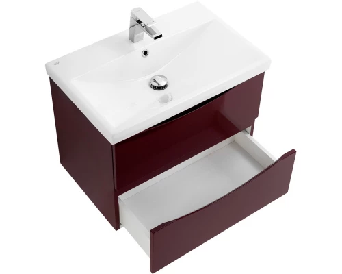 Тумба Bordo Lucido 56,4 см BelBagno Marino MARINO-CER-600-2C-SO-BRDL-P
