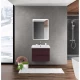 Тумба Bordo Lucido 56,4 см BelBagno Marino MARINO-CER-600-2C-SO-BRDL-P