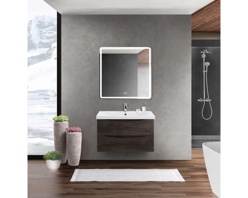 Тумба Rovere Nature Grigio 66,4 см BelBagno Marino MARINO-CER-700-2C-SO-RNG-P