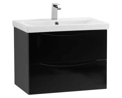Тумба Nero Lucido 66,4 см BelBagno Marino MARINO-CER-700-2C-SO-NL-P