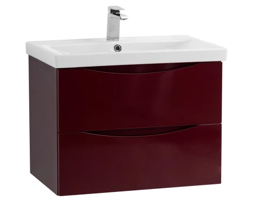 Тумба Bordo Lucido 66,4 см BelBagno Marino MARINO-CER-700-2C-SO-BRDL-P