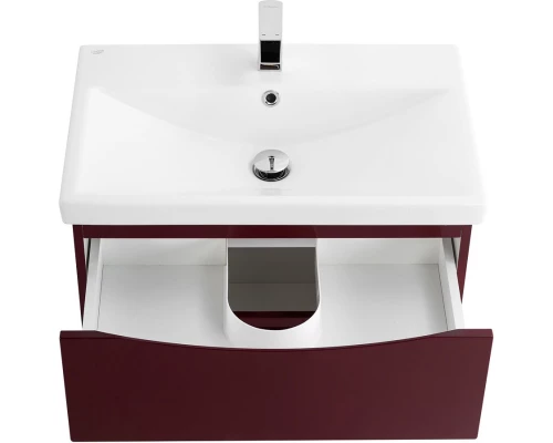 Тумба Bordo Lucido 66,4 см BelBagno Marino MARINO-CER-700-2C-SO-BRDL-P