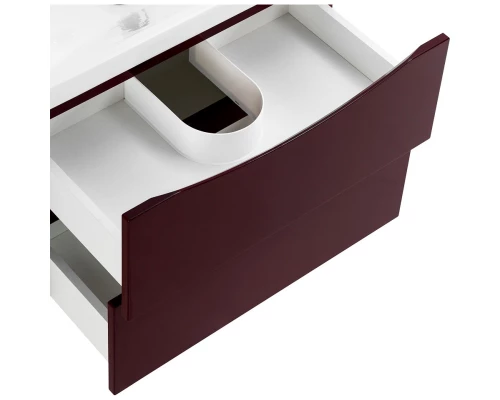 Тумба Bordo Lucido 66,4 см BelBagno Marino MARINO-CER-700-2C-SO-BRDL-P