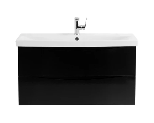 Тумба Nero Lucido 76,2 см BelBagno Marino MARINO-CER-800-2C-SO-NL-P