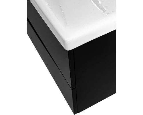 Тумба Nero Lucido 76,2 см BelBagno Marino MARINO-CER-800-2C-SO-NL-P