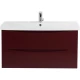 Тумба Bordo Lucido 76,2 см BelBagno Marino MARINO-CER-800-2C-SO-BRDL-P