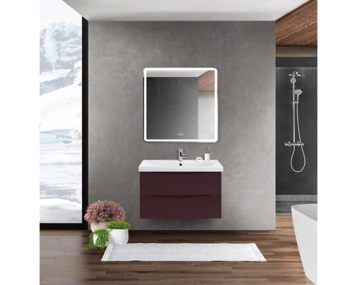 Тумба Bordo Lucido 76,2 см BelBagno Marino MARINO-CER-800-2C-SO-BRDL-P