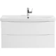 Тумба Bianco Lucido 86,8 см BelBagno Marino MARINO-CER-900-2C-SO-BL-P