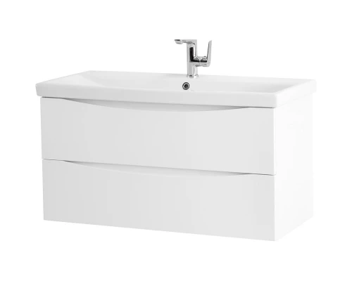 Тумба Bianco Lucido 86,8 см BelBagno Marino MARINO-CER-900-2C-SO-BL-P