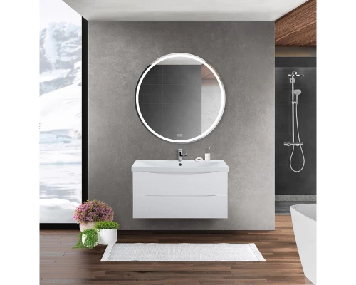Тумба Bianco Lucido 96,4 см BelBagno Marino MARINO-CER-1000-2C-SO-BL-P