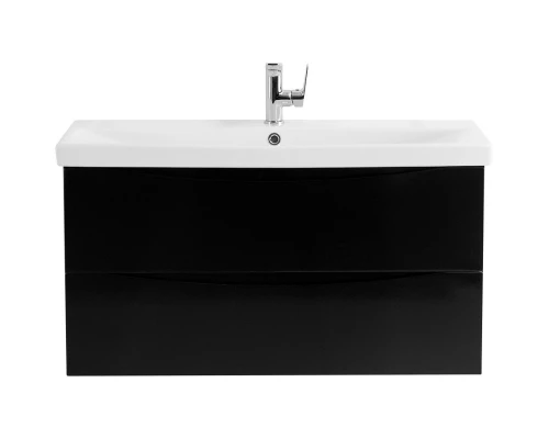 Тумба Nero Lucido 96,4 см BelBagno Marino MARINO-CER-1000-2C-SO-NL-P