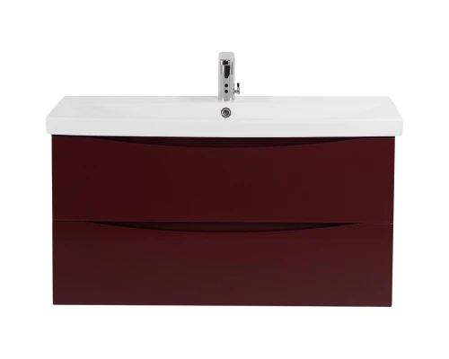 Тумба Bordo Lucido 96,4 см BelBagno Marino MARINO-CER-1000-2C-SO-BRDL-P