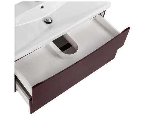 Тумба Bordo Lucido 96,4 см BelBagno Marino MARINO-CER-1000-2C-SO-BRDL-P
