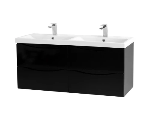 Тумба Nero Lucido 117,2 см BelBagno Marino MARINO-CER-1200-4C-SO-2-NL-P