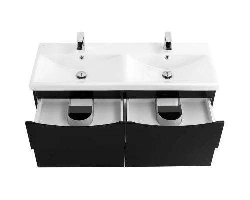 Тумба Nero Lucido 117,2 см BelBagno Marino MARINO-CER-1200-4C-SO-2-NL-P