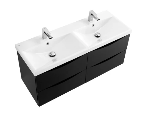 Тумба Nero Lucido 117,2 см BelBagno Marino MARINO-CER-1200-4C-SO-2-NL-P