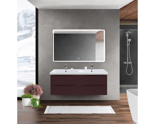 Тумба Bordo Lucido 117,2 см BelBagno Marino MARINO-CER-1200-4C-SO-2-BRDL-P