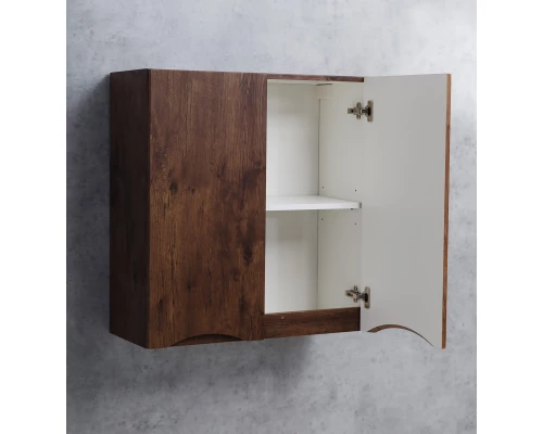 Шкаф двустворчатый 70x75 Rovere Moro BelBagno Marino FLY-MARINO-700-2A-SC-RW-P