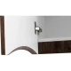 Шкаф двустворчатый 70x75 Rovere Moro BelBagno Marino FLY-MARINO-700-2A-SC-RW-P