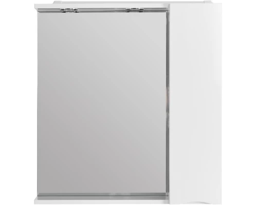 Зеркальный шкаф 60x75 см Bianco Lucido BelBagno Marino MARINO-SPC-600/750-1A-BL-P-R