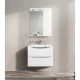 Зеркальный шкаф 60x75 см Bianco Lucido BelBagno Marino MARINO-SPC-600/750-1A-BL-P-R