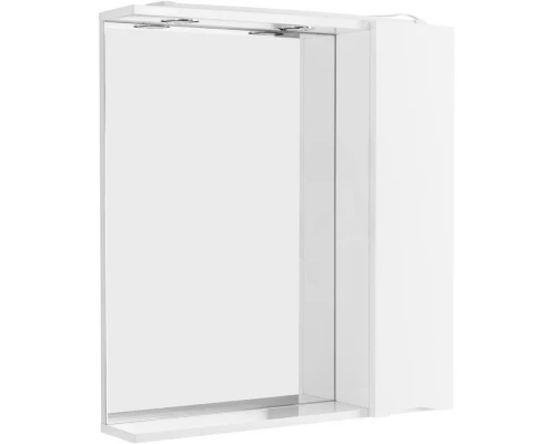 Зеркальный шкаф 60x75 см Bianco Lucido BelBagno Marino MARINO-SPC-600/750-1A-BL-P-R