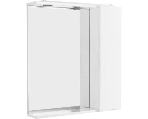 Зеркальный шкаф 70x75 см Bianco Lucido BelBagno Marino MARINO-SPC-700/750-1A-BL-P-R