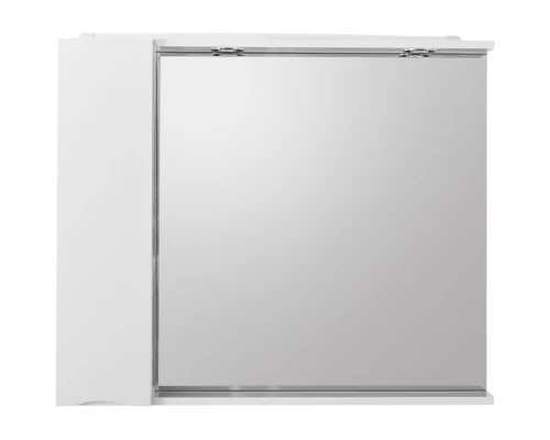 Зеркальный шкаф 80x75 см Bianco Lucido BelBagno Marino MARINO-SPC-800/750-1A-BL-P-L