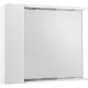 Зеркальный шкаф 80x75 см Bianco Lucido BelBagno Marino MARINO-SPC-800/750-1A-BL-P-L
