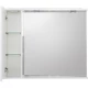 Зеркальный шкаф 80x75 см Bianco Lucido BelBagno Marino MARINO-SPC-800/750-1A-BL-P-L