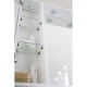 Зеркальный шкаф 80x75 см Bianco Lucido BelBagno Marino MARINO-SPC-800/750-1A-BL-P-L