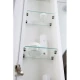 Зеркальный шкаф 80x75 см Bianco Lucido BelBagno Marino MARINO-SPC-800/750-1A-BL-P-L