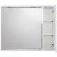 Зеркальный шкаф 80x75 см Bianco Lucido BelBagno Marino MARINO-SPC-800/750-1A-BL-P-R