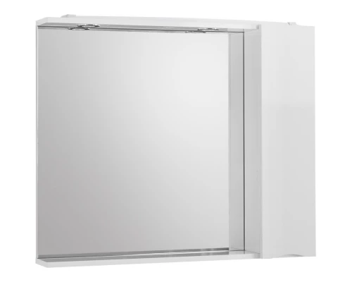 Зеркальный шкаф 80x75 см Bianco Lucido BelBagno Marino MARINO-SPC-800/750-1A-BL-P-R