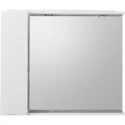 Зеркальный шкаф 90x75 см Bianco Lucido BelBagno Marino MARINO-SPC-900/750-1A-BL-P-L