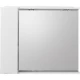 Зеркальный шкаф 90x75 см Bianco Lucido BelBagno Marino MARINO-SPC-900/750-1A-BL-P-L