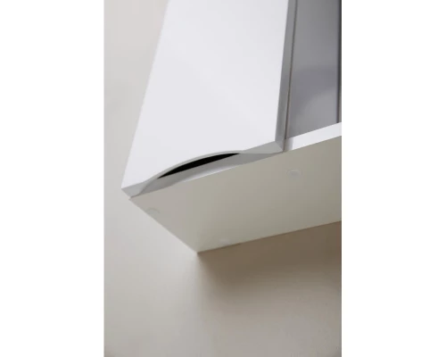 Зеркальный шкаф 90x75 см Bianco Lucido BelBagno Marino MARINO-SPC-900/750-1A-BL-P-L