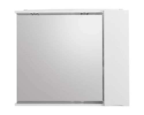 Зеркальный шкаф 90x75 см Bianco Lucido BelBagno Marino MARINO-SPC-900/750-1A-BL-P-R