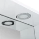 Зеркальный шкаф 90x75 см Bianco Lucido BelBagno Marino MARINO-SPC-900/750-1A-BL-P-R