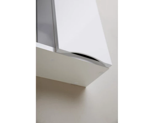 Зеркальный шкаф 90x75 см Bianco Lucido BelBagno Marino MARINO-SPC-900/750-1A-BL-P-R