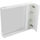 Зеркальный шкаф 90x75 см Bianco Lucido BelBagno Marino MARINO-SPC-900/750-1A-BL-P-R