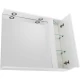 Зеркальный шкаф 90x75 см Bianco Lucido BelBagno Marino MARINO-SPC-900/750-1A-BL-P-R