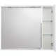 Зеркальный шкаф 90x75 см Bianco Lucido BelBagno Marino MARINO-SPC-900/750-1A-BL-P-R