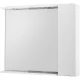 Зеркальный шкаф 90x75 см Bianco Lucido BelBagno Marino MARINO-SPC-900/750-1A-BL-P-R