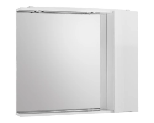 Зеркальный шкаф 90x75 см Bianco Lucido BelBagno Marino MARINO-SPC-900/750-1A-BL-P-R