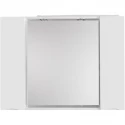 Зеркальный шкаф 100x75 см Bianco Lucido BelBagno Marino MARINO-SPC-1000/750-2A-BL-P