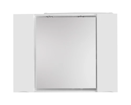 Зеркальный шкаф 100x75 см Bianco Lucido BelBagno Marino MARINO-SPC-1000/750-2A-BL-P
