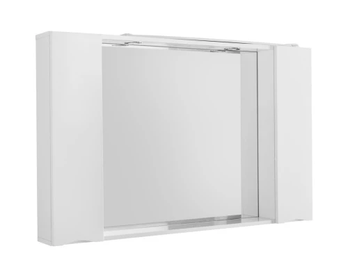Зеркальный шкаф 120x75 см Bianco Lucido BelBagno Marino MARINO-SPC-1200/750-2A-BL-P