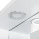 Зеркальный шкаф 120x75 см Bianco Lucido BelBagno Marino MARINO-SPC-1200/750-2A-BL-P